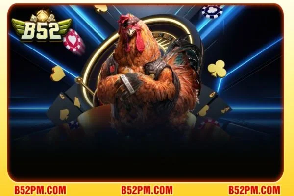 Đá gà B52 1 Sảnh cược đá gà tại B52 thu hút đông đảo bet thủ tham gia cược.